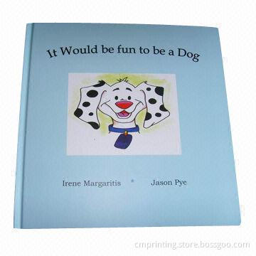 Hardcover book printing for children, full-color, 157gsm art paper